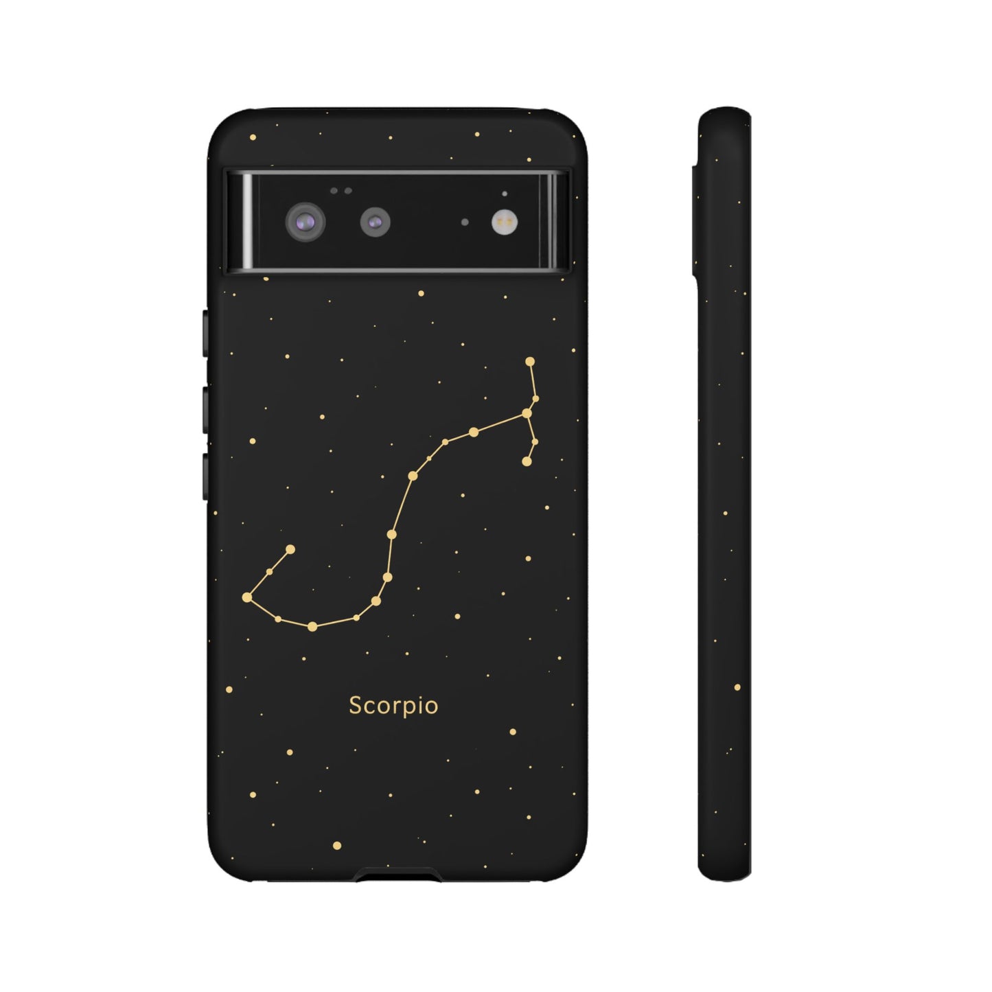 Scorpio Zodiac Constellation Phone Case – Luxe Gold Celestial Cover