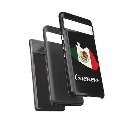 Guerrero Mexico Flag Map Phone Case | Mexican American Pride Tough Case for iPhone & Samsung