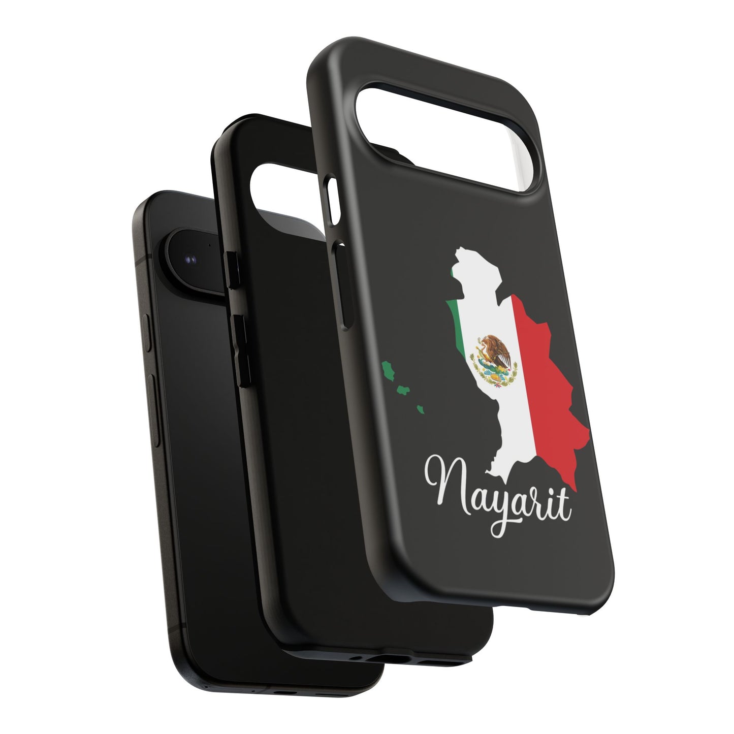 Nayarit Mexico Flag Map Phone Case | Mexican American Pride Tough Case for iPhone & Samsung