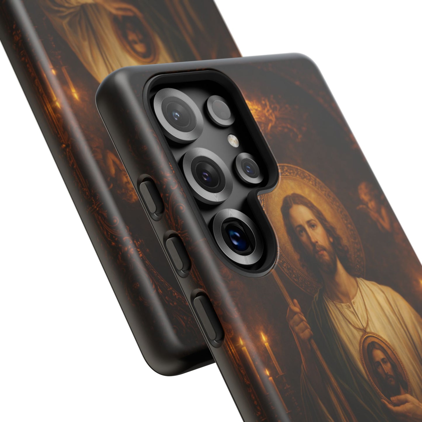 San Judas Phone Case Saint Jude Catholic Saint Religious Art Portrait Tough