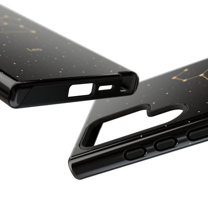 Leo Zodiac Constellation Phone Case – Luxe Gold Celestial Cover