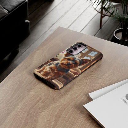 Yorkshire Terrier Phone Case – Cute Yorkie Puppy Tough Case (iPhone, Samsung, Pixel)