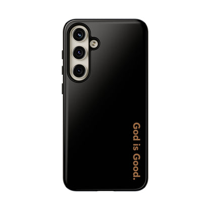 God Is Good Phone Case Minimal Aesthetic Christian Tough Cover