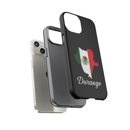 Durango Mexico Flag Map Phone Case | Mexican American Pride Tough Case for iPhone & Samsung