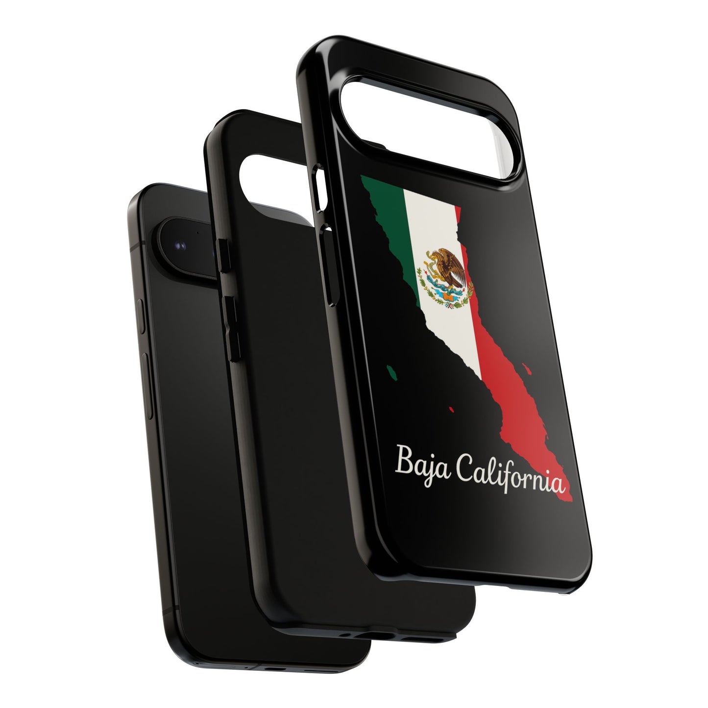 Baja California Mexico Flag Map Phone Case | Mexican American Pride Tough Case for iPhone & Samsung