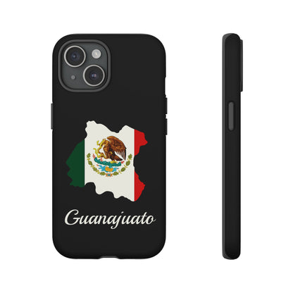 Guanajuato Mexico Flag Map Phone Case | Mexican American Pride Tough Case for iPhone & Samsung