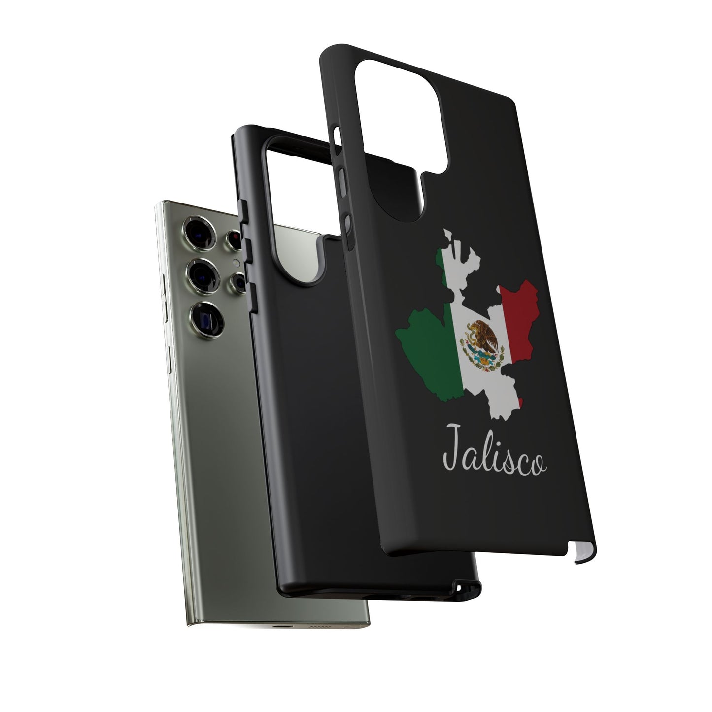 Jalisco Mexico Flag Map Phone Case | Mexican American Pride Tough Case for iPhone & Samsung