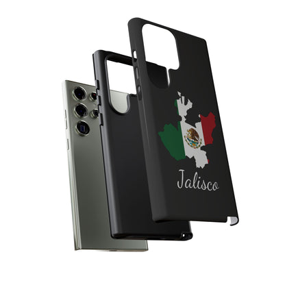 Jalisco Mexico Flag Map Phone Case | Mexican American Pride Tough Case for iPhone & Samsung
