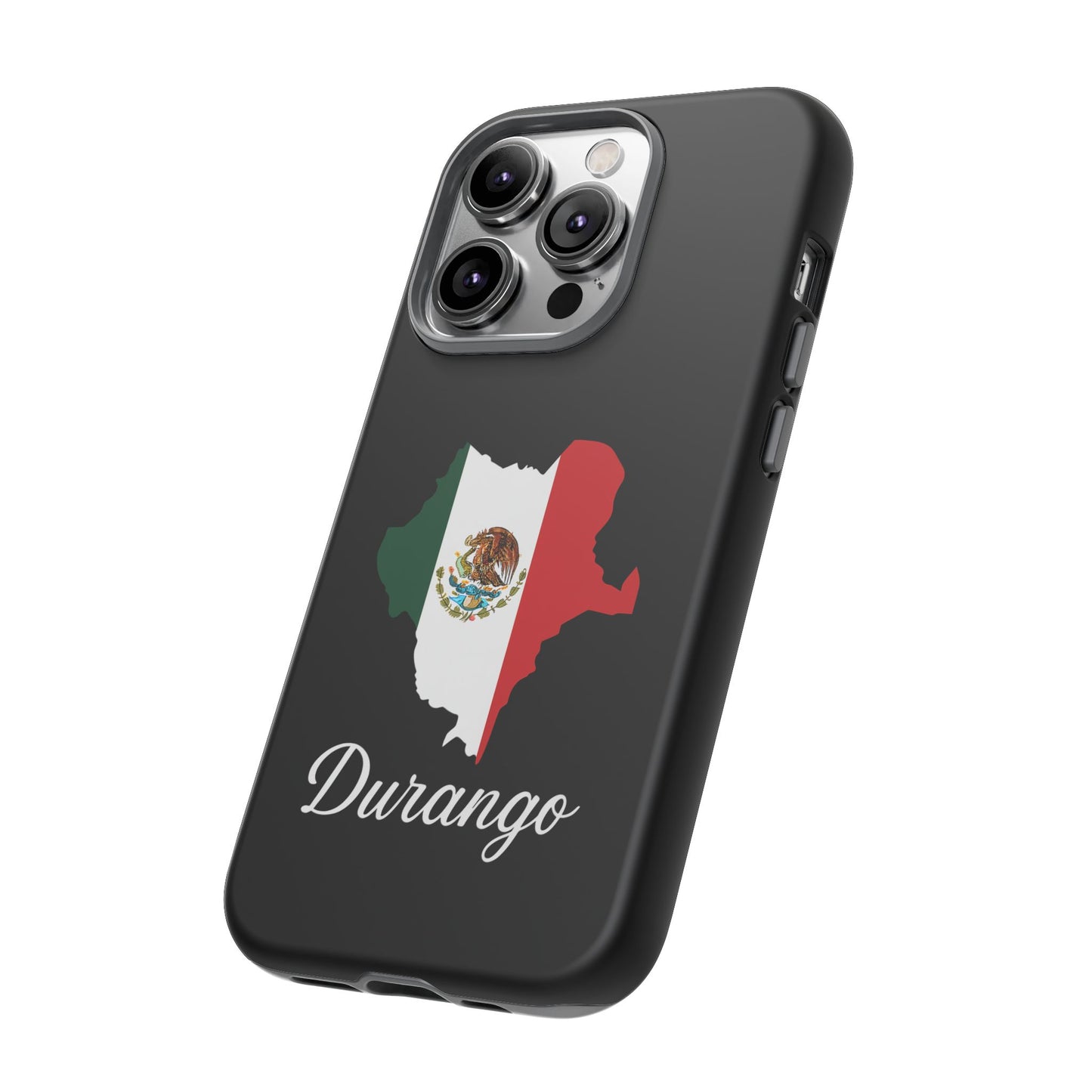 Durango Mexico Flag Map Phone Case | Mexican American Pride Tough Case for iPhone & Samsung