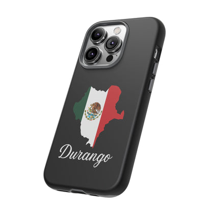 Durango Mexico Flag Map Phone Case | Mexican American Pride Tough Case for iPhone & Samsung