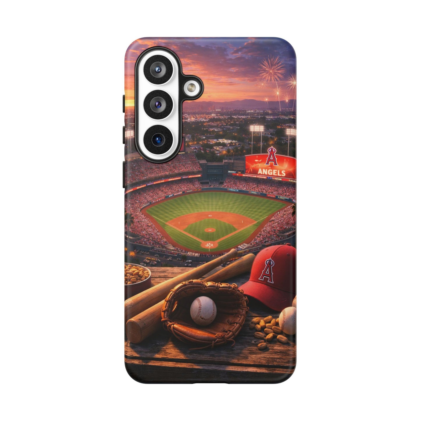 Baseball Stadium Phone Case Sports Fan Ballpark Game Day Tough Case