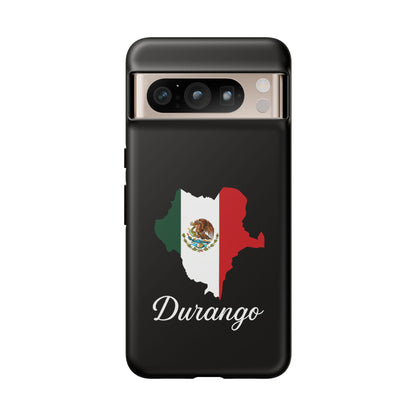 Durango Mexico Flag Map Phone Case | Mexican American Pride Tough Case for iPhone & Samsung