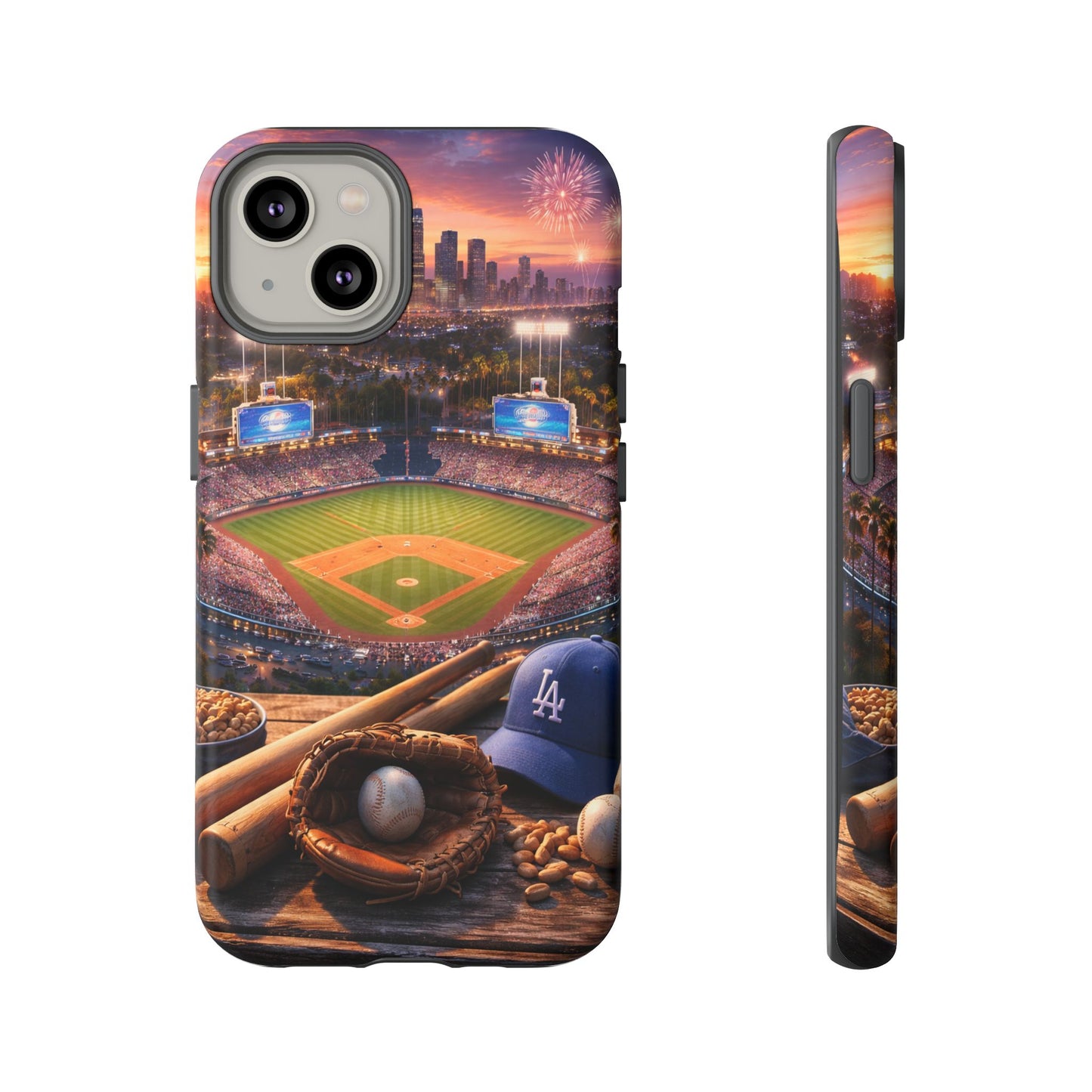 Baseball Sunset Stadium Phone Case LA Game Day Sports Aesthetic Case
