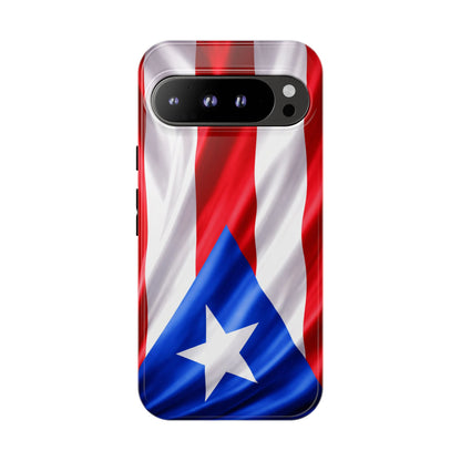Puerto Rico Flag Phone Case | Boricua Pride Tough Case | Puerto Rican Flag Protective Cover for iPhone & Samsung