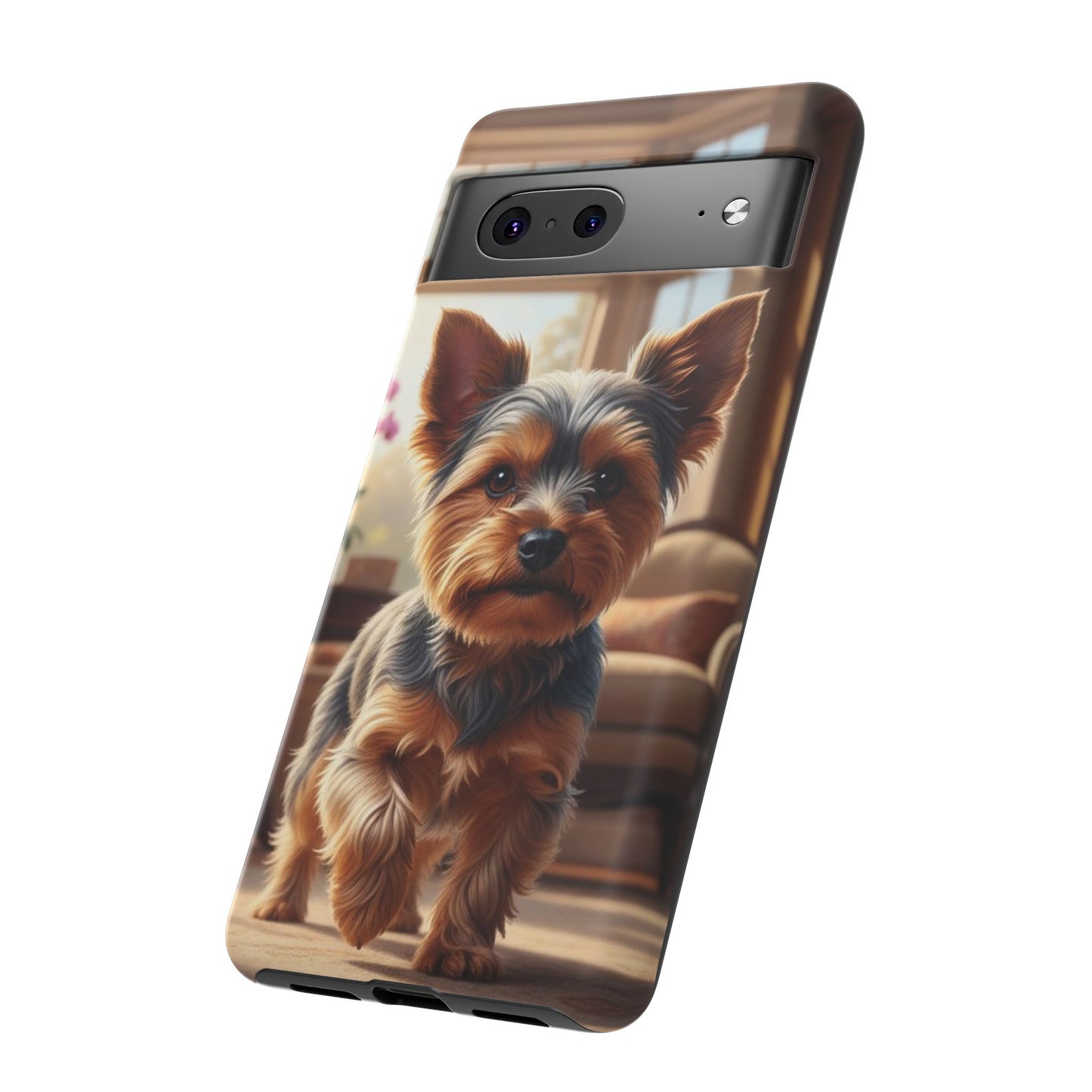Yorkshire Terrier Phone Case – Cute Yorkie Puppy Tough Case (iPhone, Samsung, Pixel)