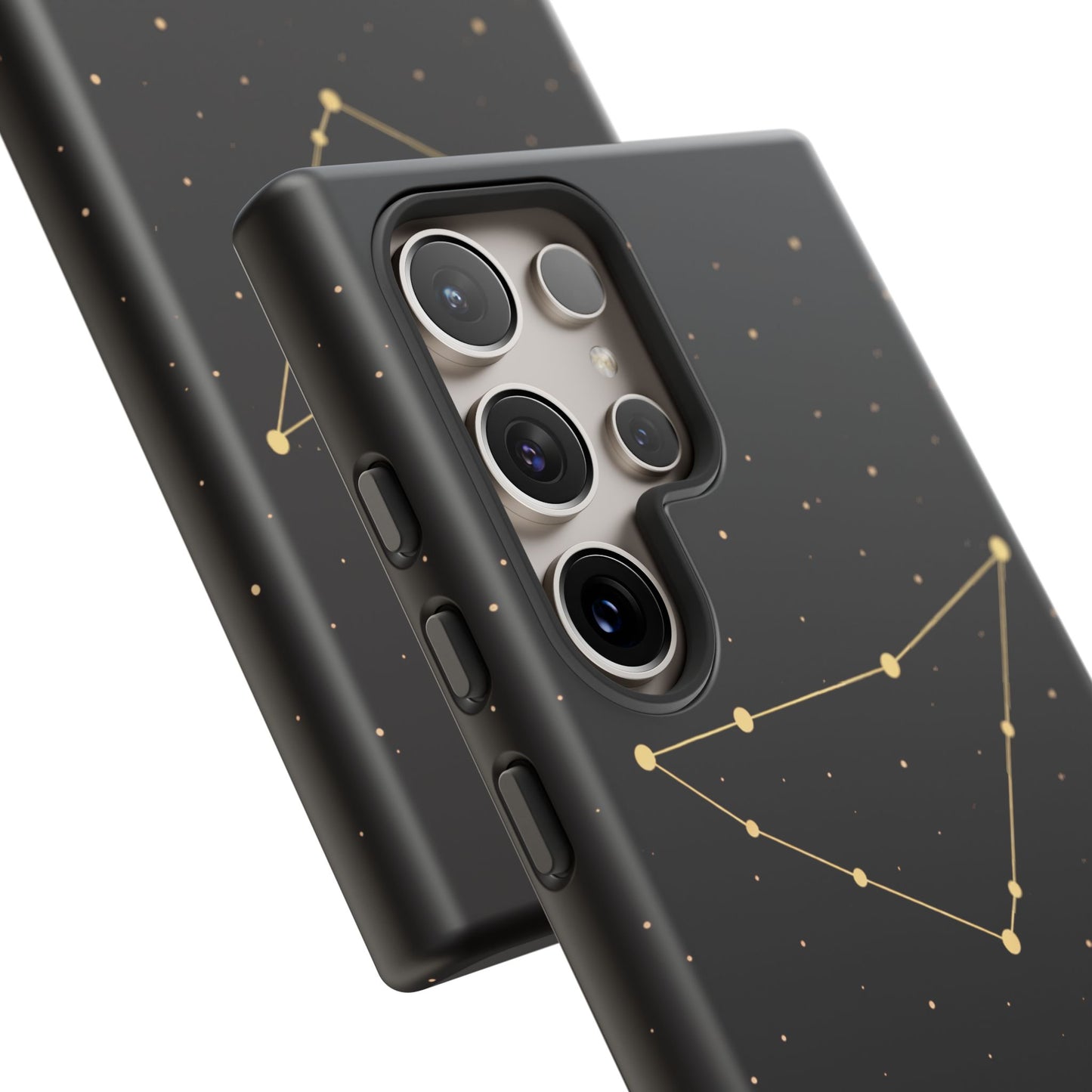 Capricorn Zodiac Constellation Phone Case – Luxe Gold Celestial Cover