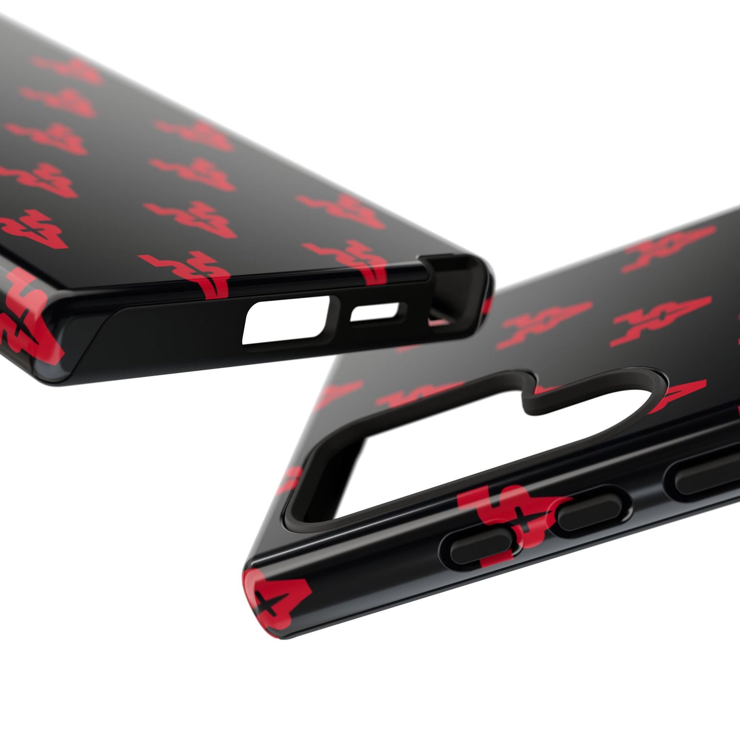 Mazatlán Bull Phone Case – Black Red Streetwear Tough Shockproof Cover