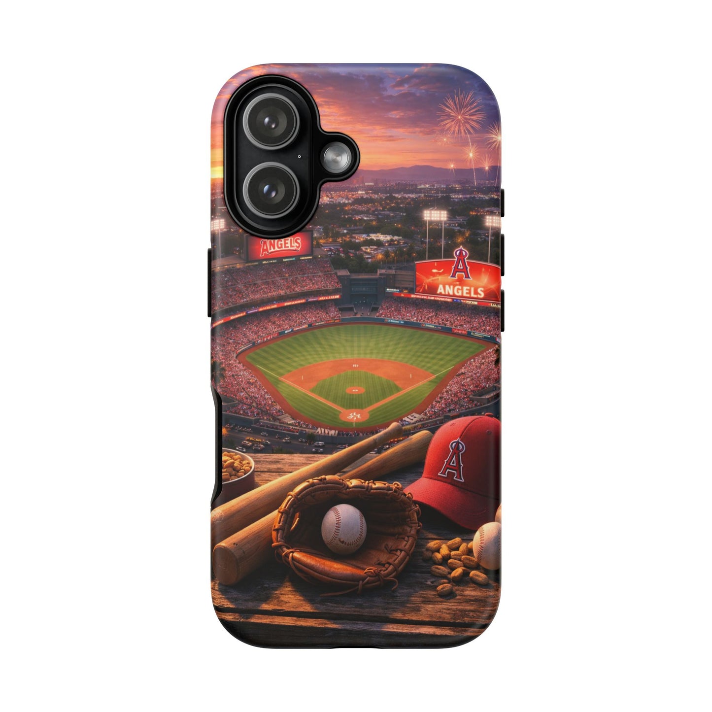 Baseball Stadium Phone Case Sports Fan Ballpark Game Day Tough Case