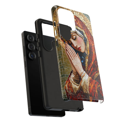 Virgin Mary Phone Case, Catholic Phone Case, Christian Aesthetic Case, Religious iPhone Case, Saint Art Case, Faith Gift