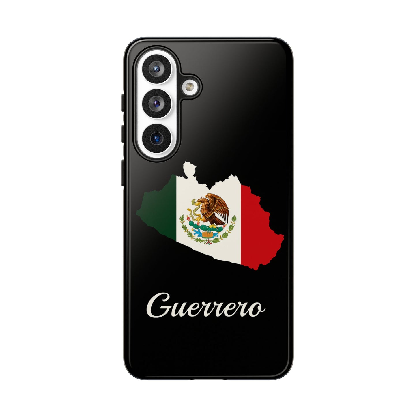 Guerrero Mexico Flag Map Phone Case | Mexican American Pride Tough Case for iPhone & Samsung