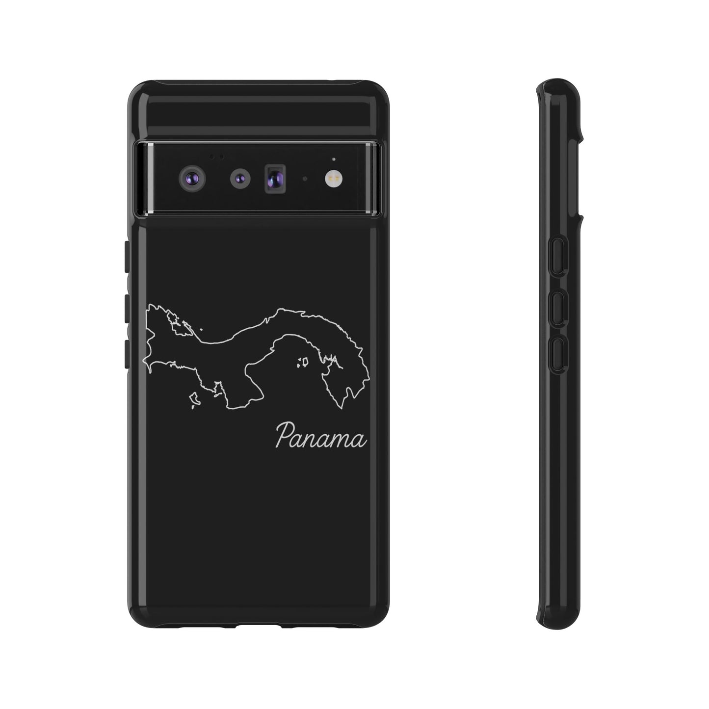 Panama Outline Phone Case – Minimal Country Map Tough Case (iPhone, Samsung, Pixel)