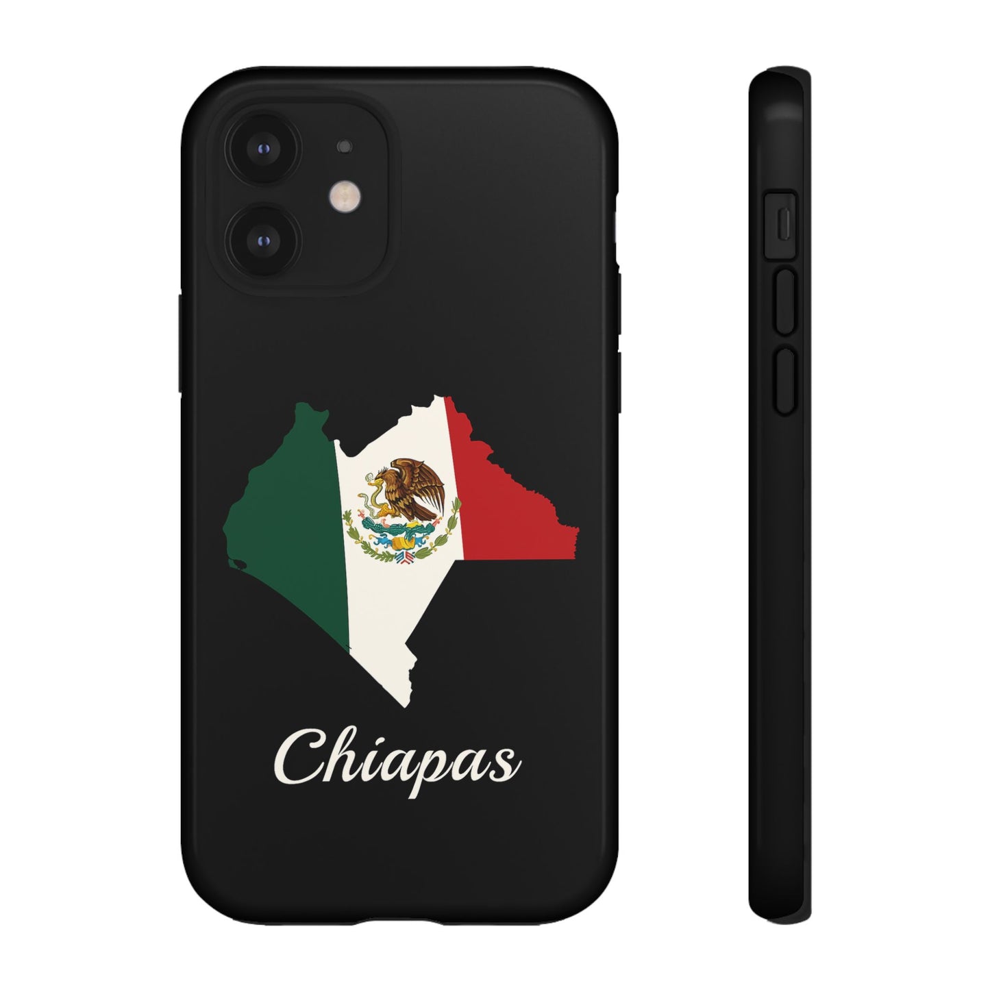 Chiapas Mexico Flag Map Phone Case | Mexican American Pride Tough Case for iPhone & Samsung