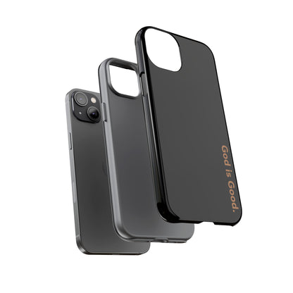 God Is Good Phone Case Minimal Aesthetic Christian Tough Cover
