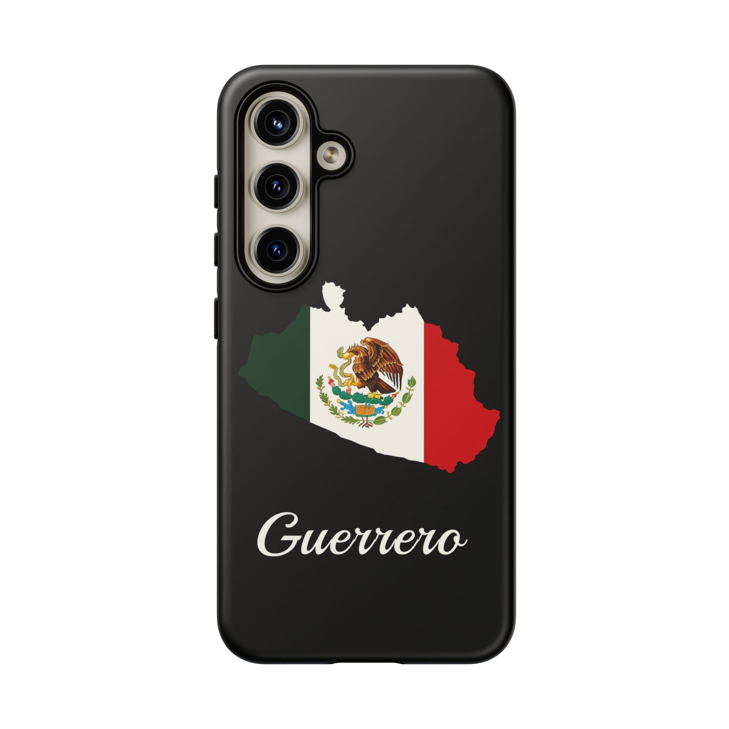 Guerrero Mexico Flag Map Phone Case | Mexican American Pride Tough Case for iPhone & Samsung