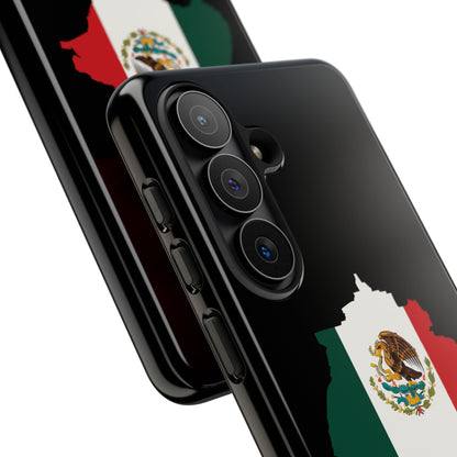 Aguascalientes Mexico Flag Map Phone Case | Mexican American Pride Tough Case for iPhone & Samsung