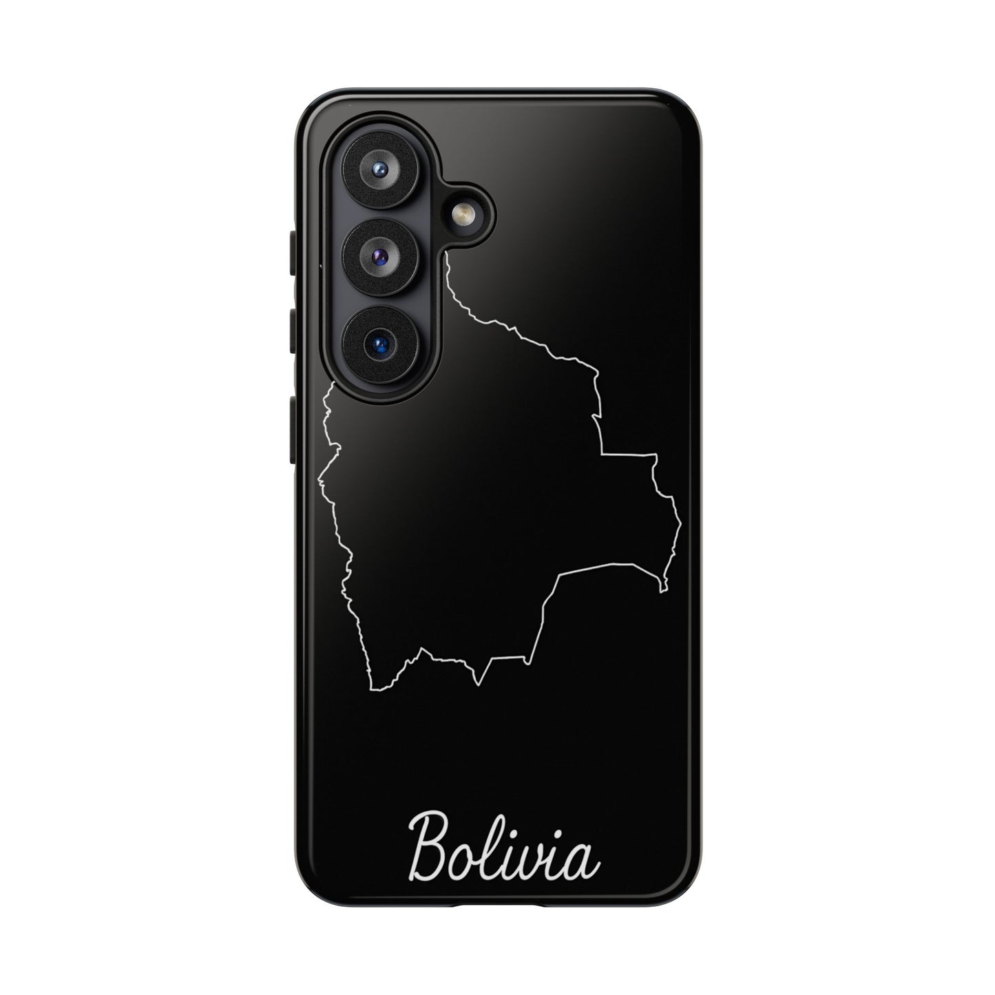 Bolivia Outline Phone Case – Minimal Country Map Tough Cover