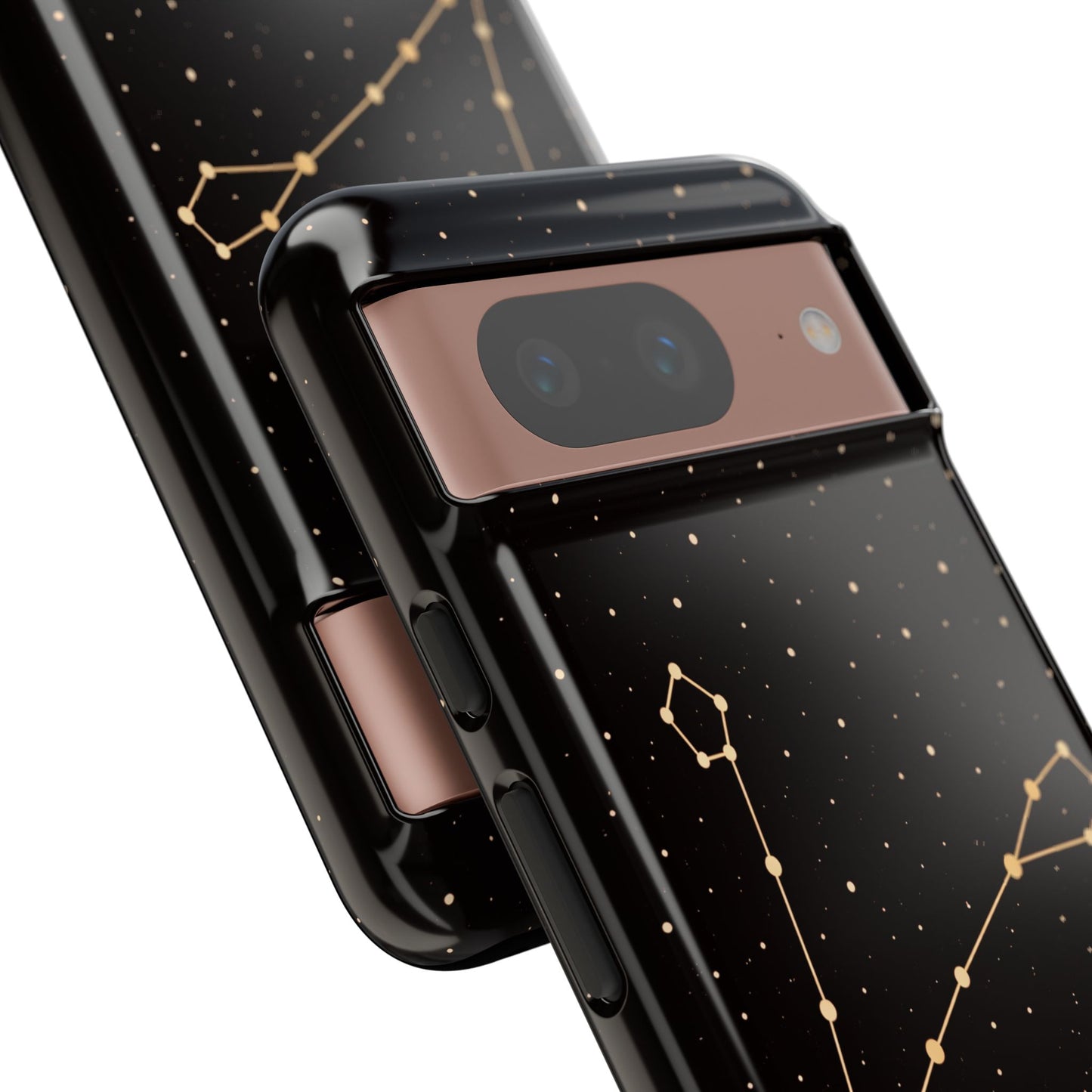 Pisces Zodiac Constellation Phone Case – Luxe Gold Celestial Cover