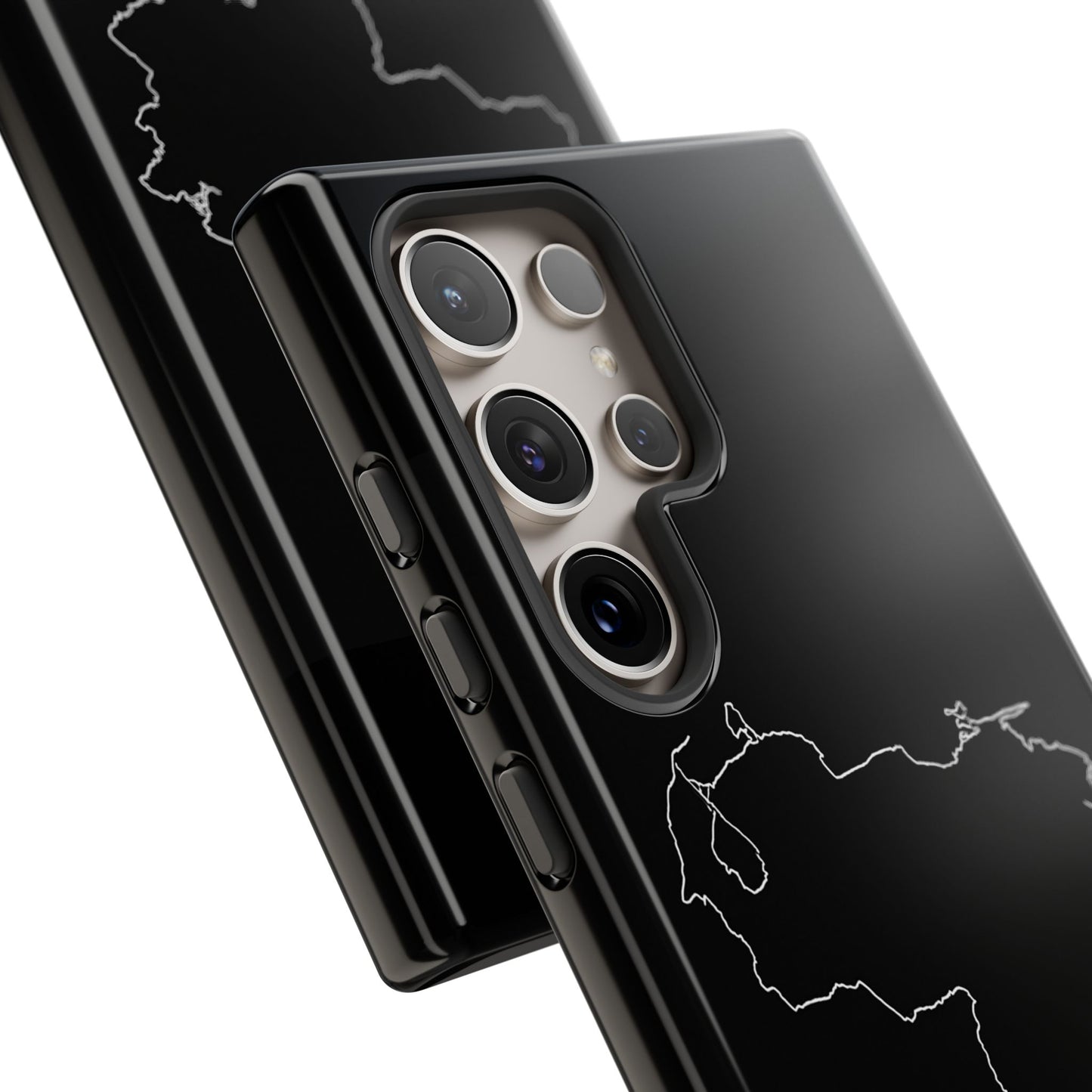 Venezuela Outline Phone Case – Minimal Country Map Tough Case (iPhone, Samsung, Pixel)