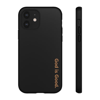 God Is Good Phone Case Minimal Aesthetic Christian Tough Cover
