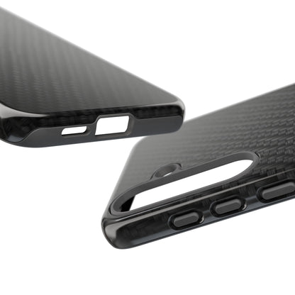 Carbon Fiber Inspired Phone Case – Rugged Slim Protective Tech Case for iPhone & Samsung