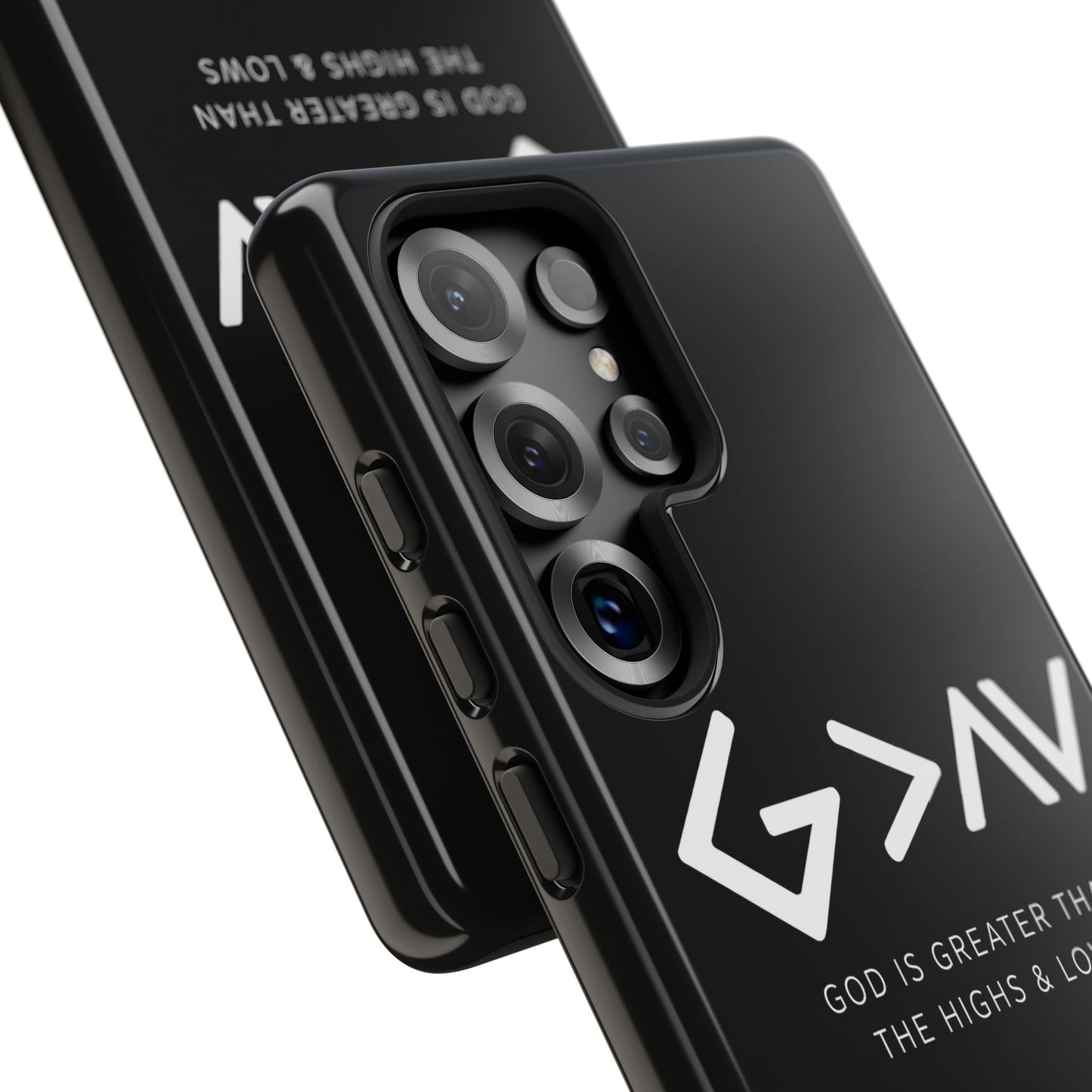 God Is Greater Than The Highs & Lows G>∧∨ Christian Phone Case