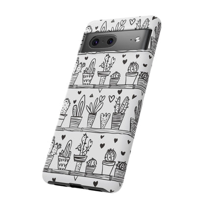 Cactus Succulent Phone Case Cute Plant Aesthetic iPhone Samsung Cover