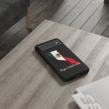Baja California Mexico Flag Map Phone Case | Mexican American Pride Tough Case for iPhone & Samsung