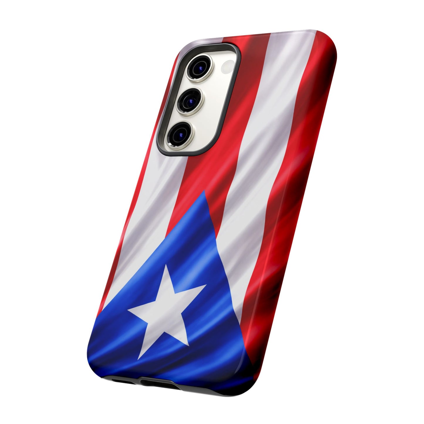 Puerto Rico Flag Phone Case | Boricua Pride Tough Case | Puerto Rican Flag Protective Cover for iPhone & Samsung