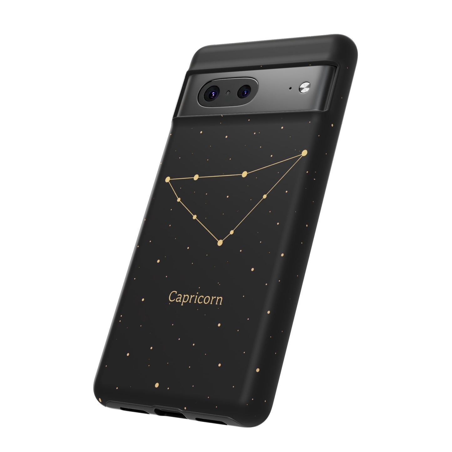 Capricorn Zodiac Constellation Phone Case – Luxe Gold Celestial Cover