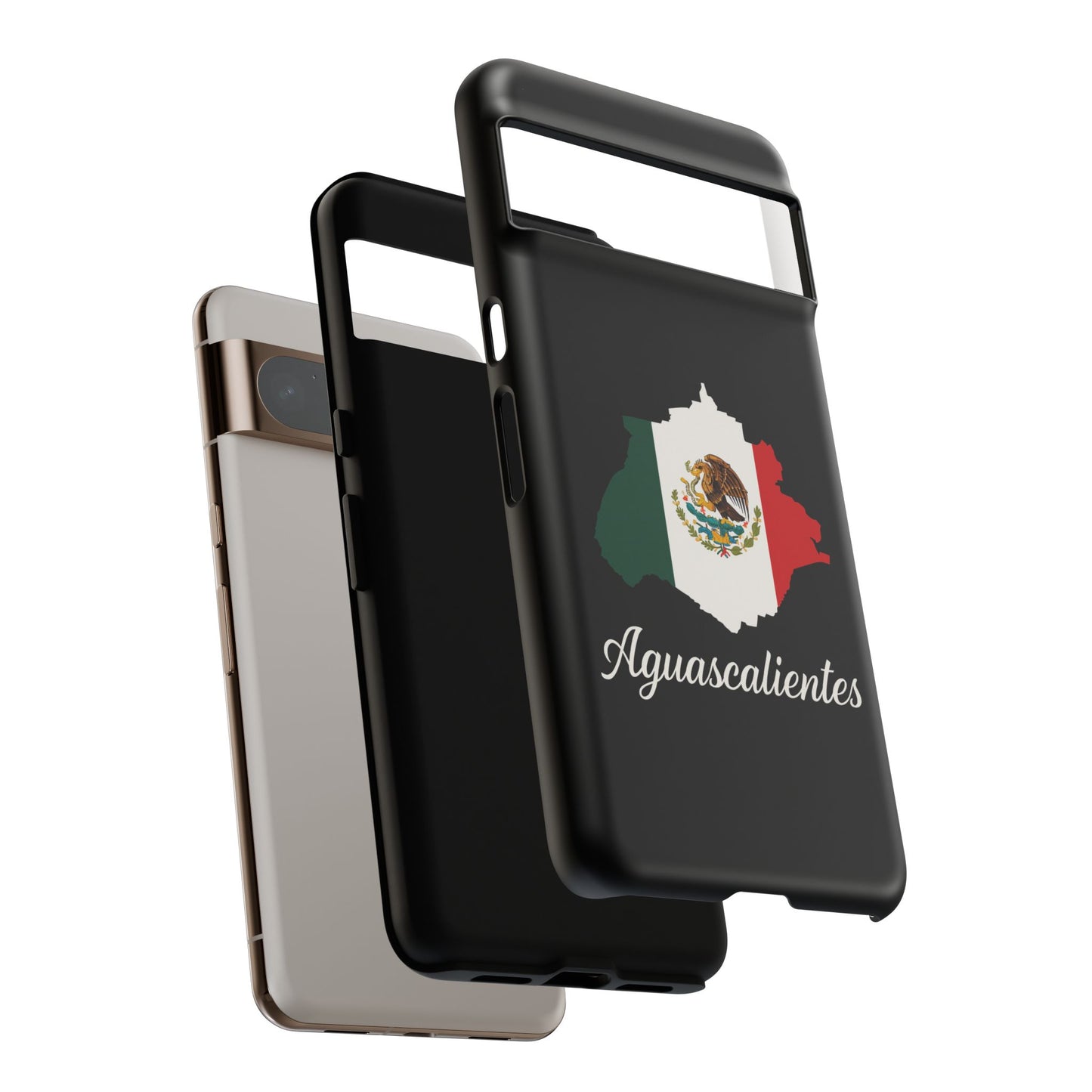 Aguascalientes Mexico Flag Map Phone Case | Mexican American Pride Tough Case for iPhone & Samsung
