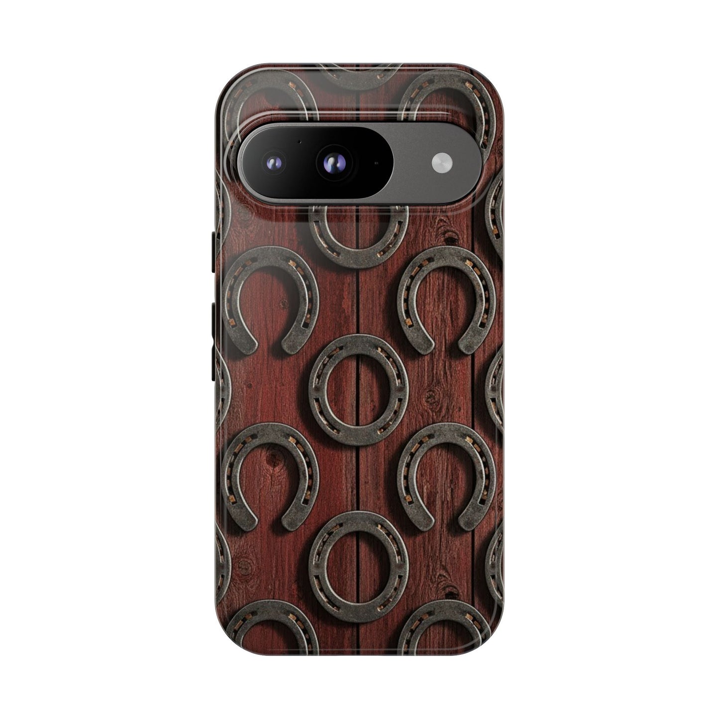 Rustic Horseshoe Western Phone Case – Cowboy Country Ranch Tough Case