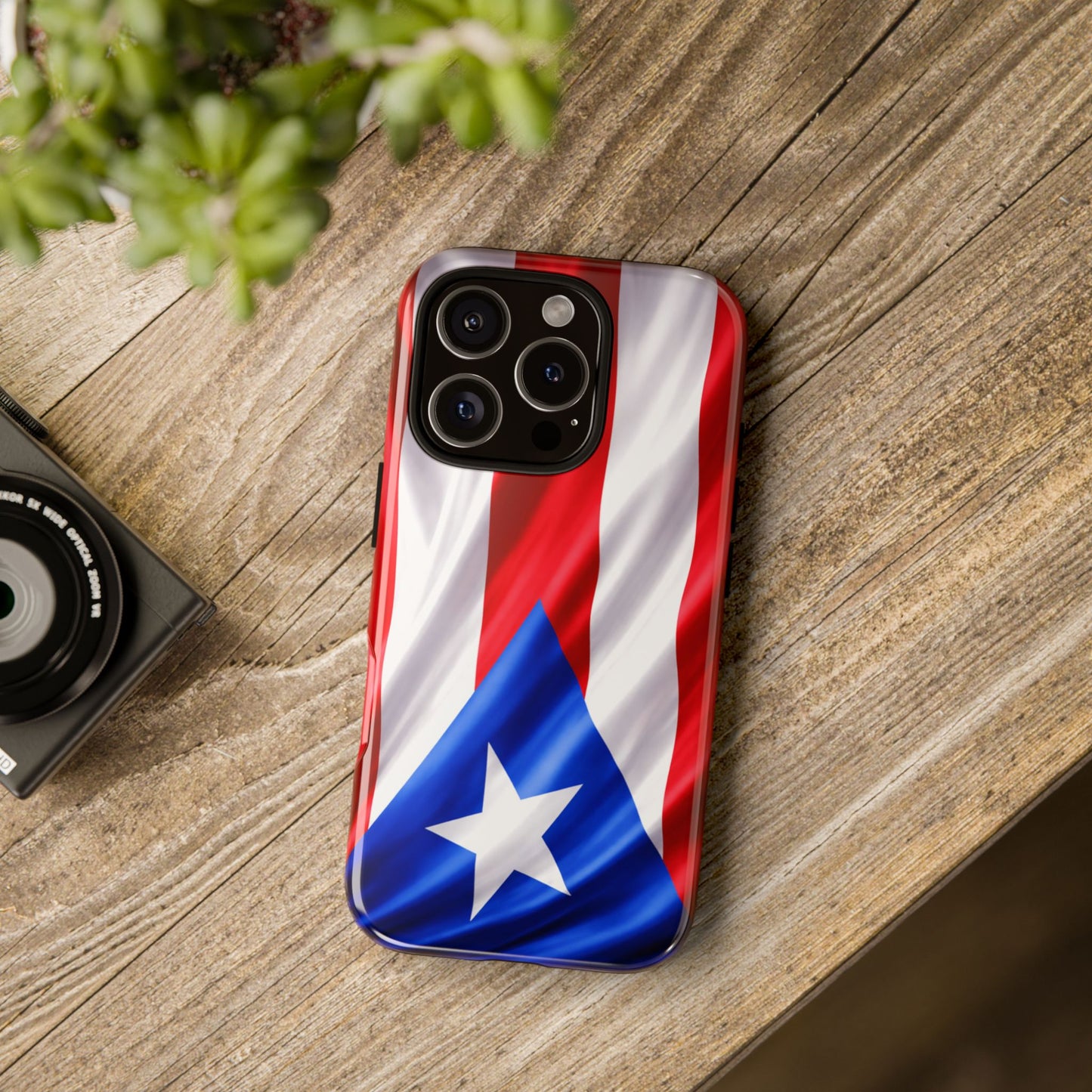 Puerto Rico Flag Phone Case | Boricua Pride Tough Case | Puerto Rican Flag Protective Cover for iPhone & Samsung