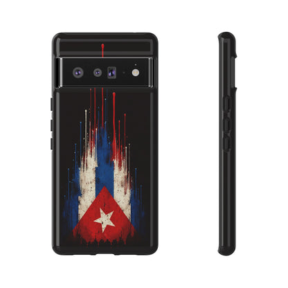 Cuban Flag Phone Case | Cuba Flag Tough Case | Patriotic Cuban Pride iPhone Samsung Protective Cover