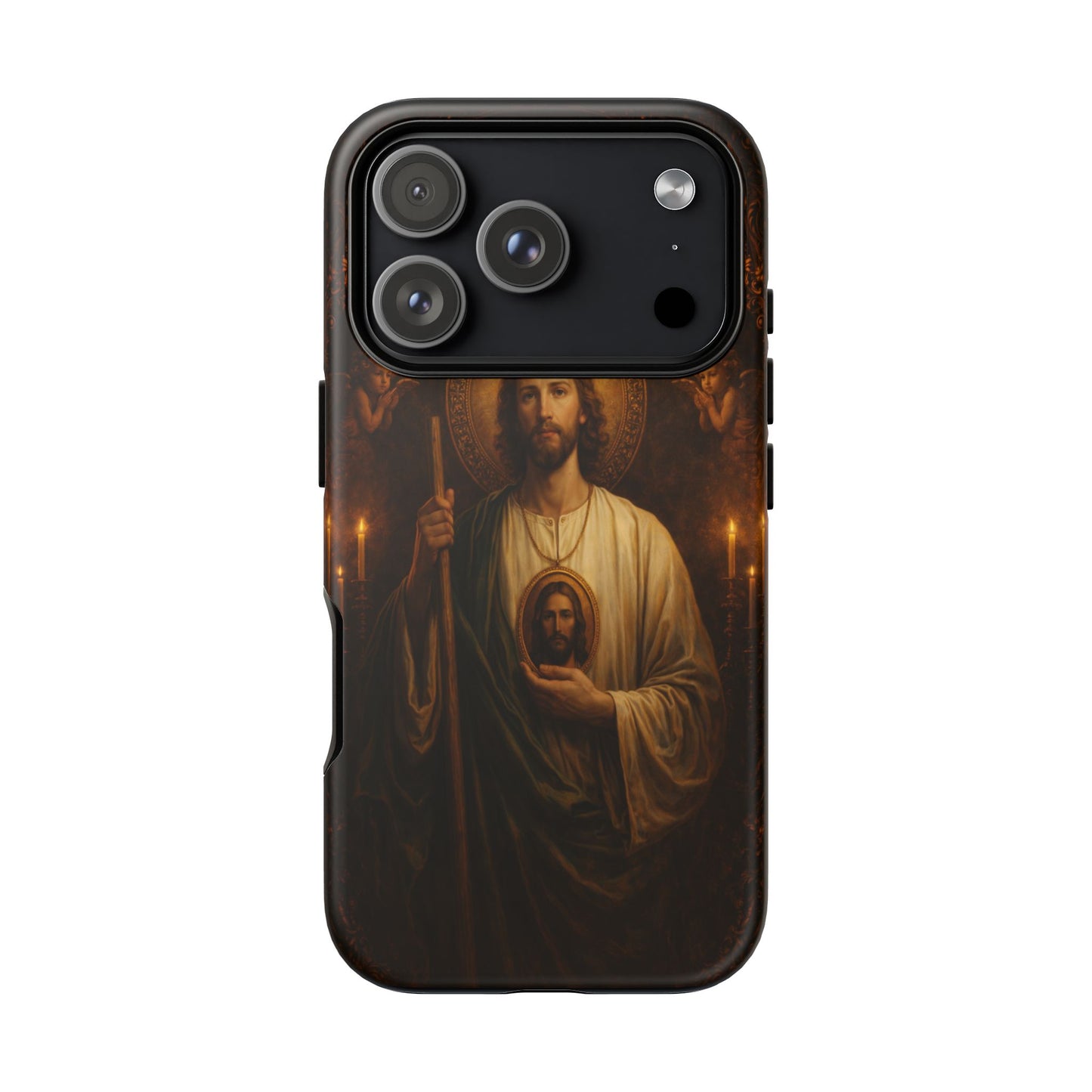 San Judas Phone Case Saint Jude Catholic Saint Religious Art Portrait Tough