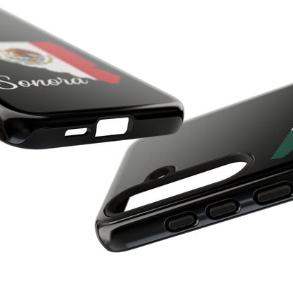 Sonora Mexico Flag Map Phone Case | Mexican American Pride Tough Case for iPhone & Samsung