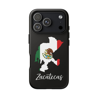 Zacatecas Mexico Flag Map Phone Case | Mexican American Pride Tough Case for iPhone & Samsung