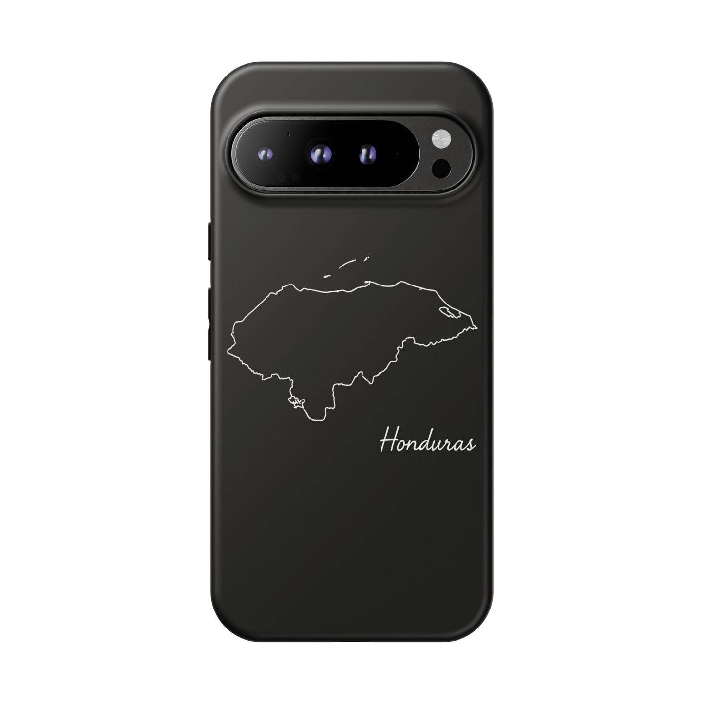 Honduras Outline Phone Case – Minimal Country Map Tough Case (iPhone, Samsung, Pixel)