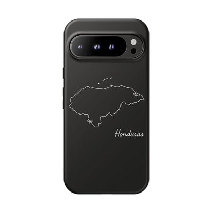 Honduras Outline Phone Case – Minimal Country Map Tough Case (iPhone, Samsung, Pixel)