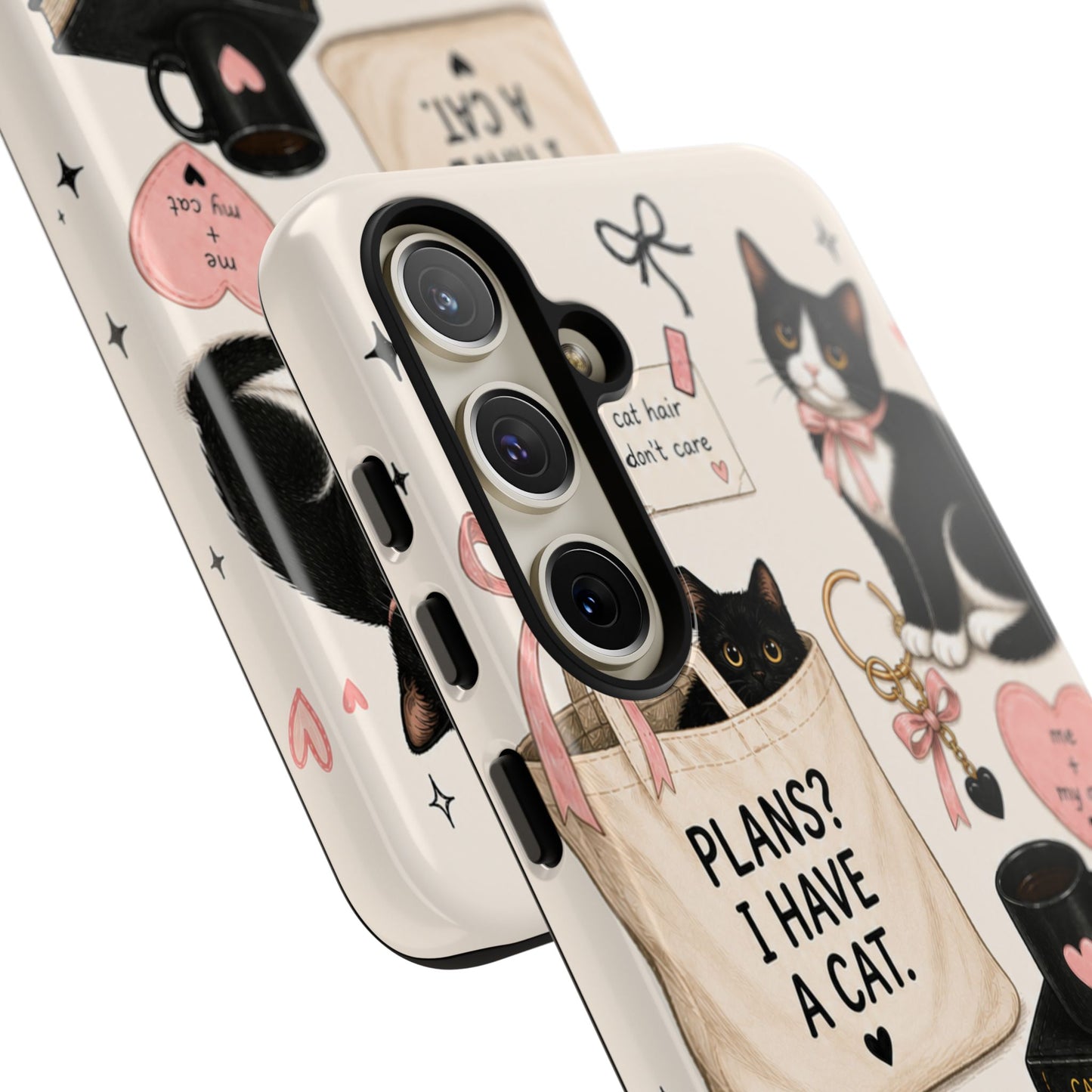 Cat Lover Phone Case | Plans? I Have A Cat Cute Aesthetic Cover