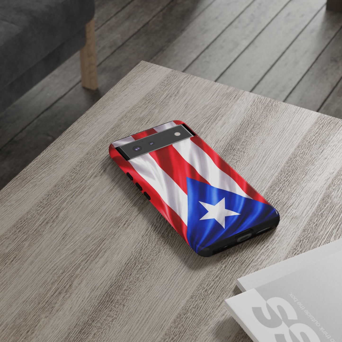 Puerto Rico Flag Phone Case | Boricua Pride Tough Case | Puerto Rican Flag Protective Cover for iPhone & Samsung